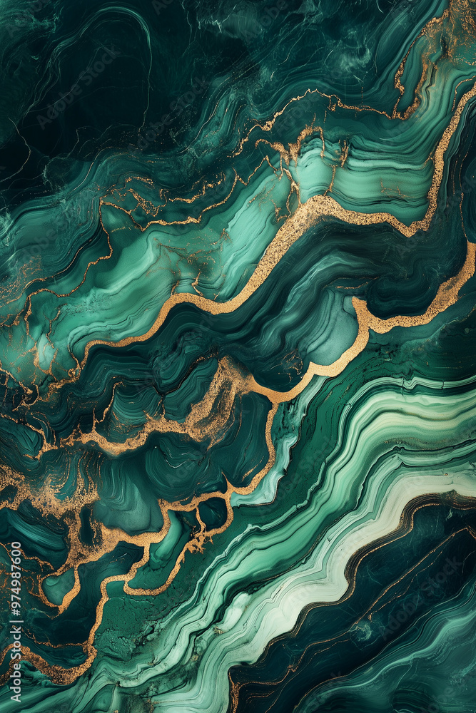 Green Marble Background - Artistic Texture Green Marble Background - Artistic Texture
