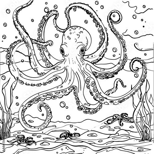 Undersea Coloring Book