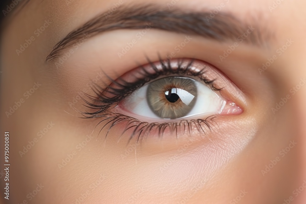 A woman is delicately applying contact lenses to her brown eyes, focusing on her eye health and enhancing her appearance. The high detail captures the precision involved in this activity A woman is delicately applying contact lenses to her brown eyes, focusing on her eye health and enhancing her appearance. The high detail captures the precision involved in this activity
