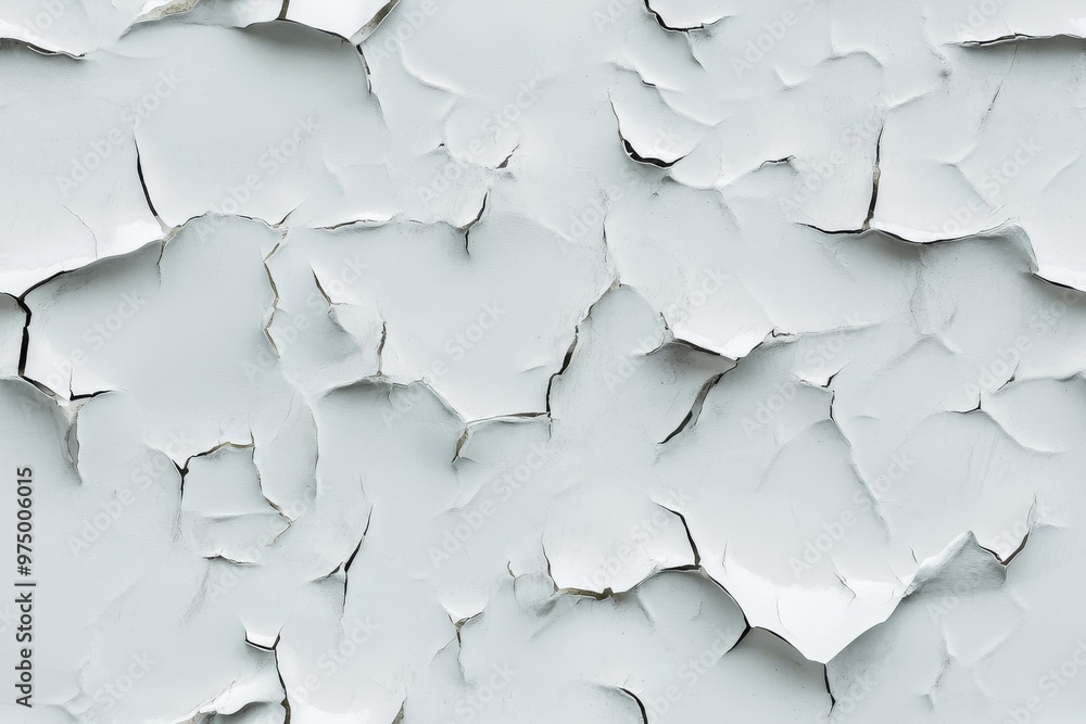 Cracked and Peeling White Paint Background Cracked and Peeling White Paint Background