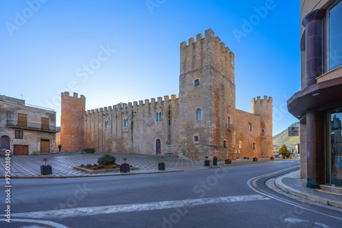 Alcamo Castle, Castle of the Counts of Modica, Alcamo, Trapani, Sicily, Italy