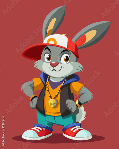 cartoon character rabbit rapper 