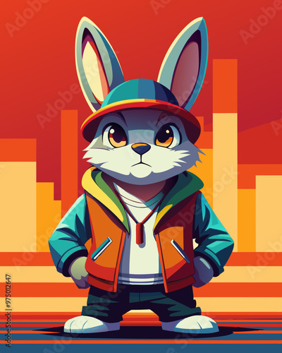 cartoon character rabbit rapper 