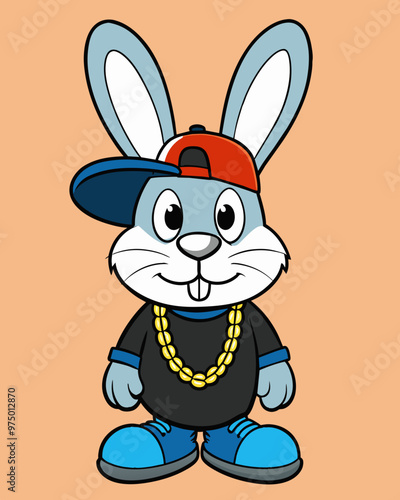 cartoon character rabbit rapper 