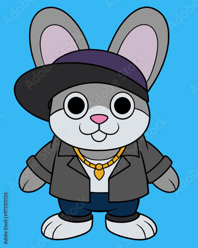 cartoon character rabbit rapper 
