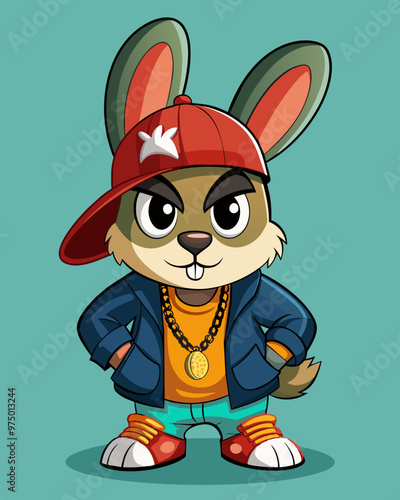 cartoon character rabbit rapper 