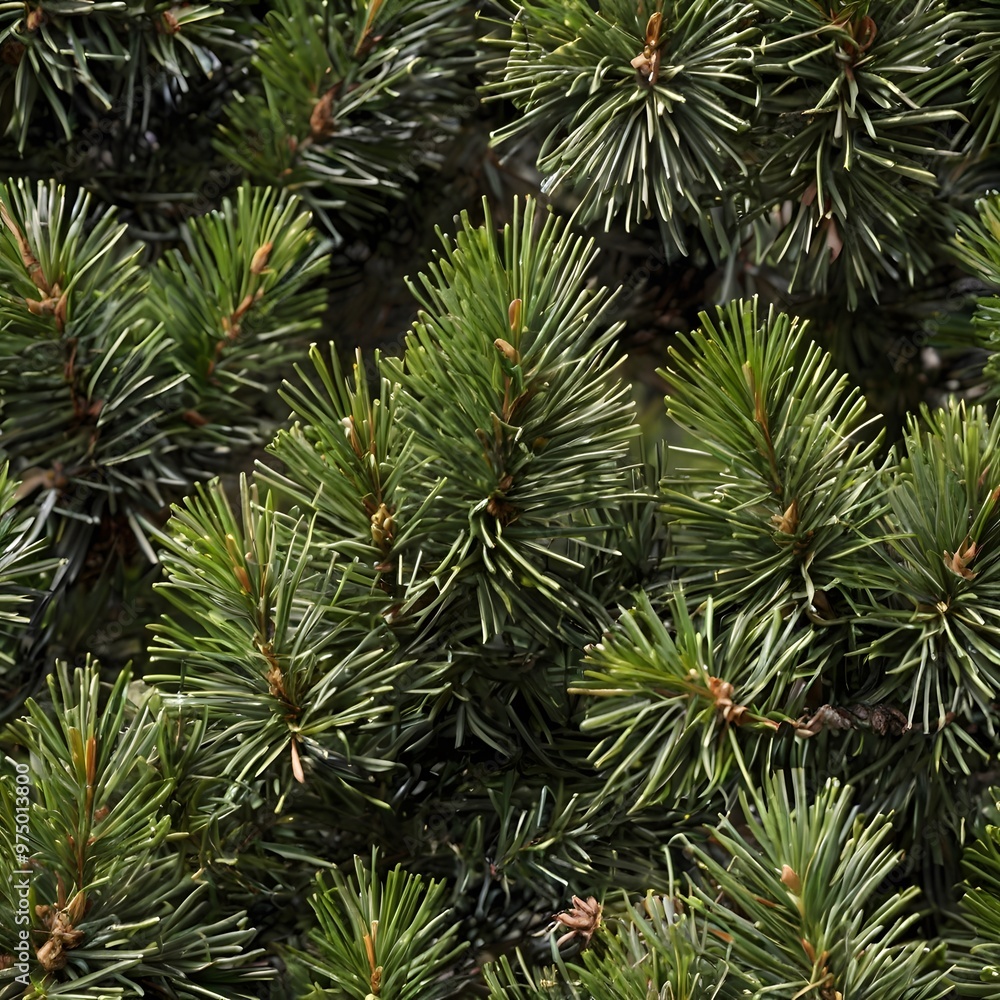 Some Green Greenery Pine Tree needle branches Some Green Greenery Pine Tree needle branches