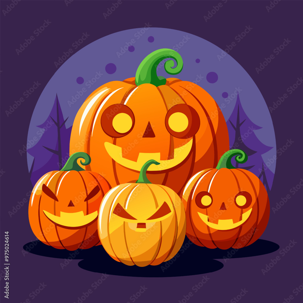 Vector design template halloween concept Vector design template halloween concept