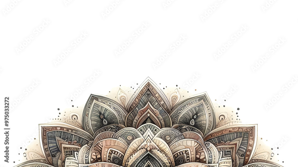 Geometric honeycomb pattern with soft earthy tones and fluid shapes Geometric honeycomb pattern with soft earthy tones and fluid shapes