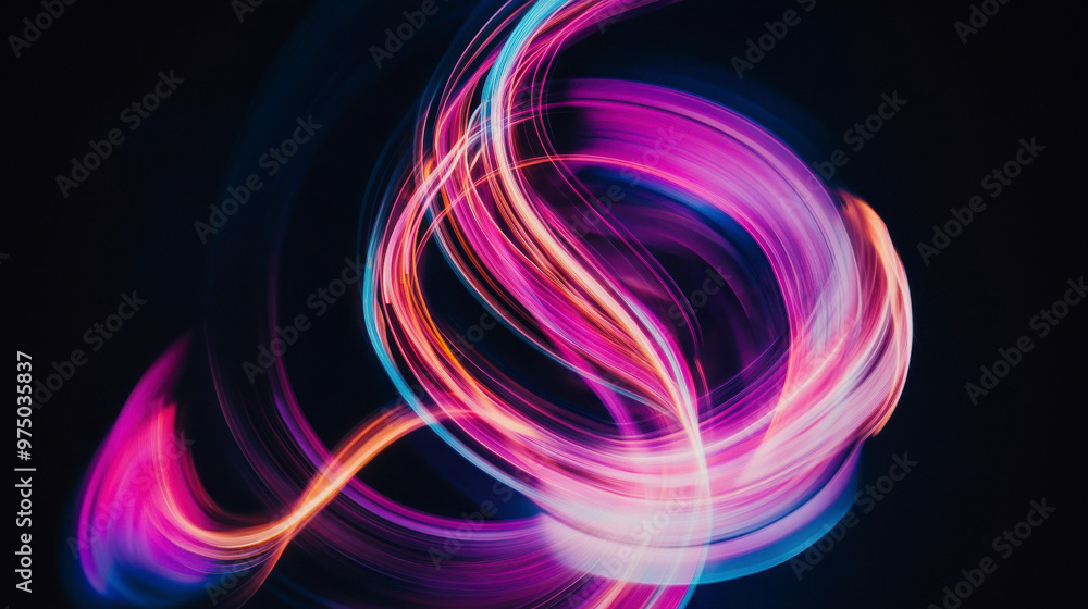 swirling neon lights in motion, creating a dynamic, with smooth transitions, futuristic background on smart devices. swirling neon lights in motion, creating a dynamic, with smooth transitions, futuristic background on smart devices.