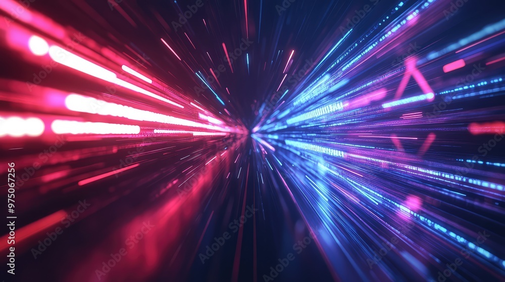High-Speed Movement Dynamics. AI generated illustration. High-Speed Movement Dynamics. AI generated illustration.