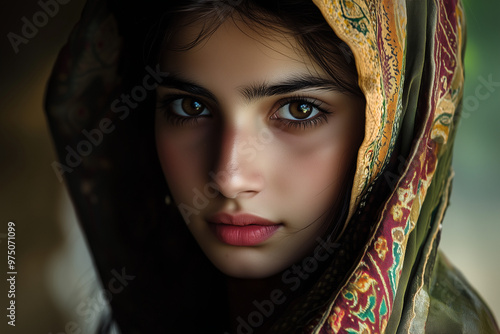 Beautiful young woman from Pakistan