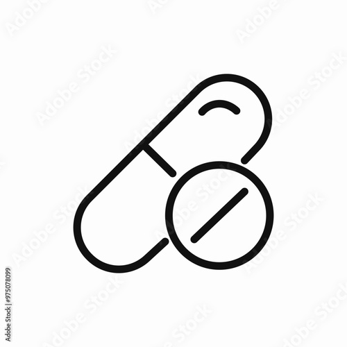 medicines capsule drugs icon sign vector