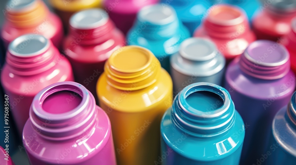 Spray Paint Powder Coating. AI generated illustration. Spray Paint Powder Coating. AI generated illustration.