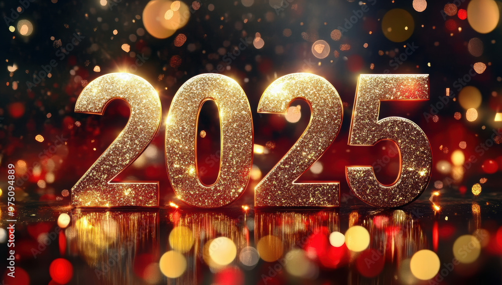 Happy New Year 2025 colorful blur bokeh background, Christmas winter snow theme
Happy New Year 2025 colorful blur bokeh background, Christmas winter snow theme