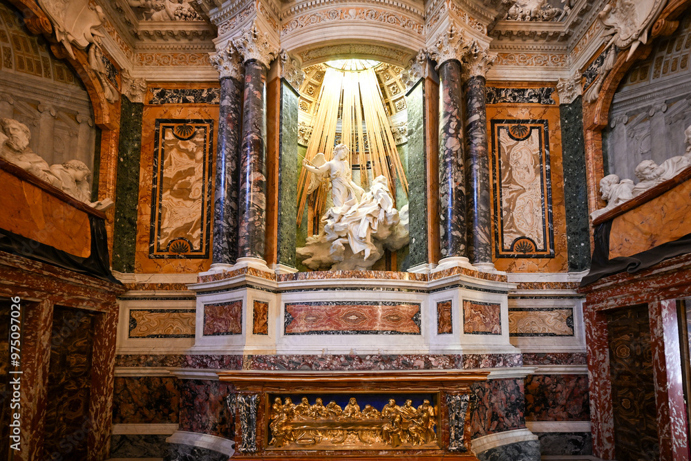 Santa Maria della Vittoria Church - Rome, Italy