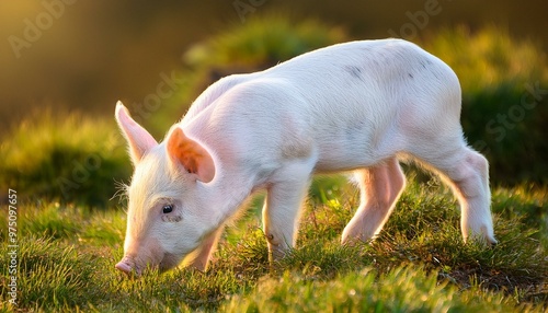 cute baby pig