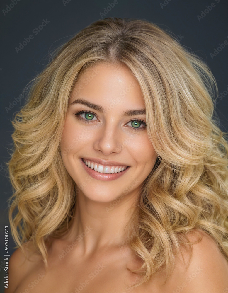 Portrait of a young beautiful woman. Generative AI Portrait of a young beautiful woman. Generative AI