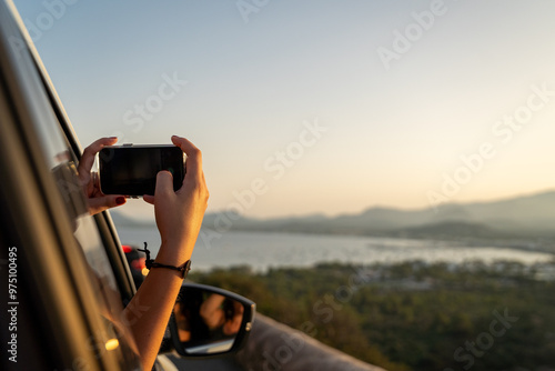 Phone photography during sunset over Port de Pollença and Port d'Alcúdia | Mallorca Majorca Spain