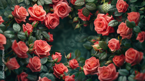 Wallpaper Mural Beautiful floral composition. Torontodigital.ca