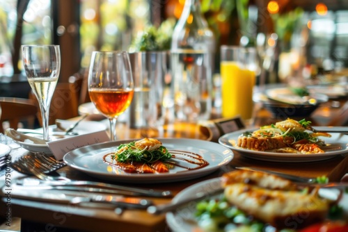 Beautiful Restaurant Ambiance