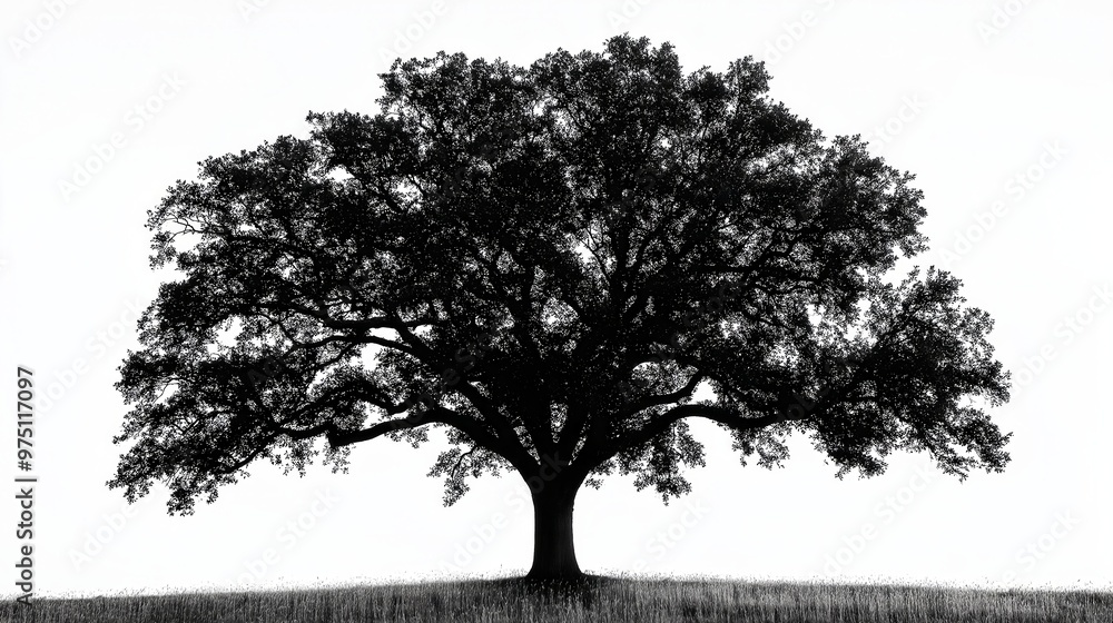 lonely tree in the park