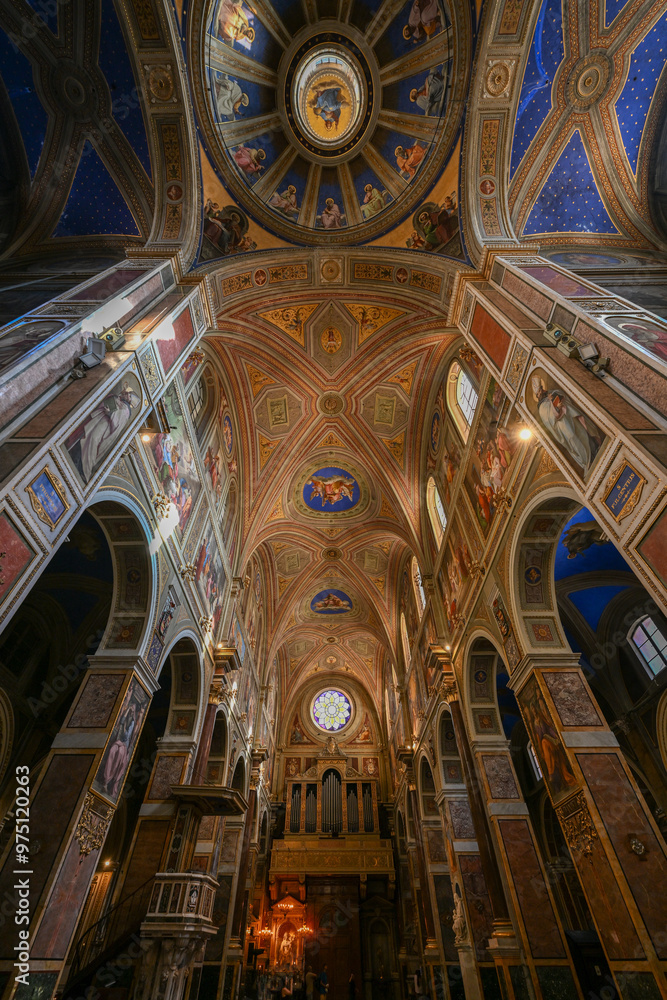 Fototapeta premium St. Augustine in Campo Marzio, Rome, Italy