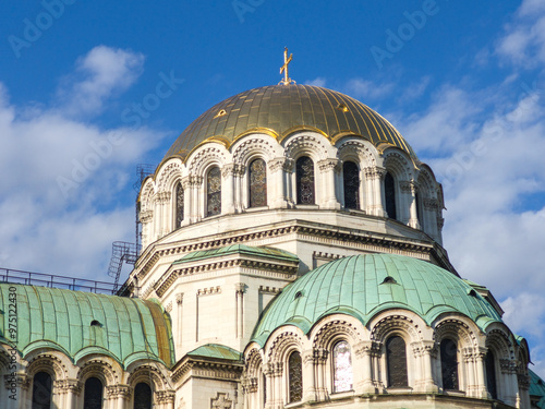 Cathedral Saint Alexander Nevski in Sofia, Bulgaria photo