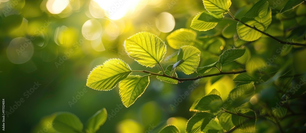 Macro Green Leaves And Sunlight Macro Green Leaves And Sunlight