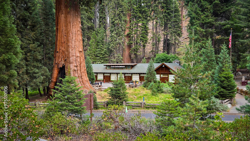 Visitor center in Sequoia National park
