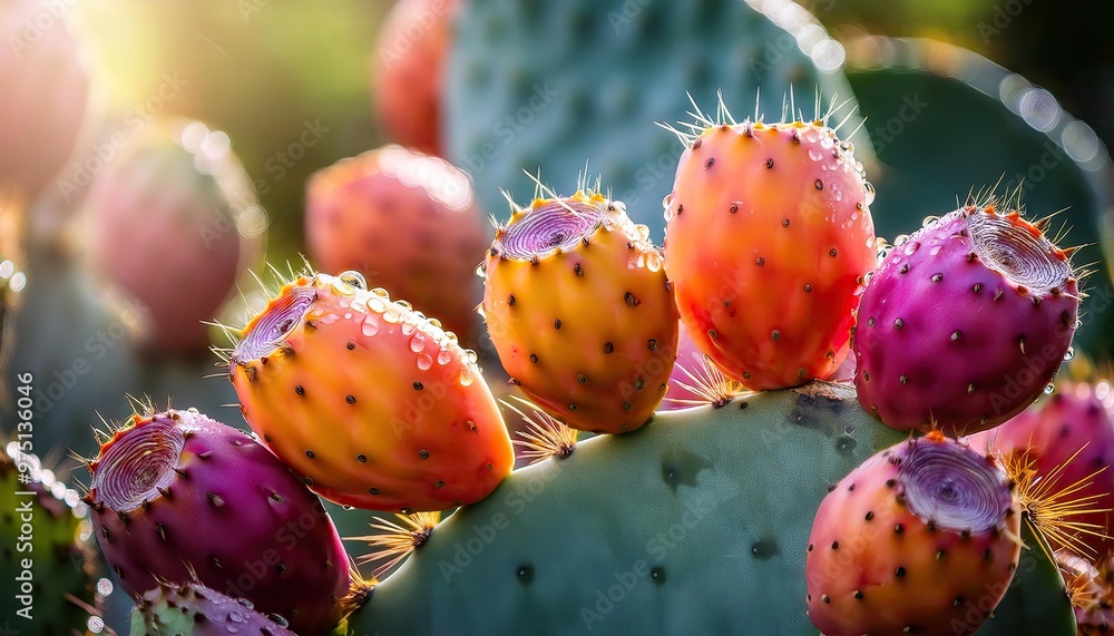 Prickly pear cactus fruit Prickly pear cactus fruit