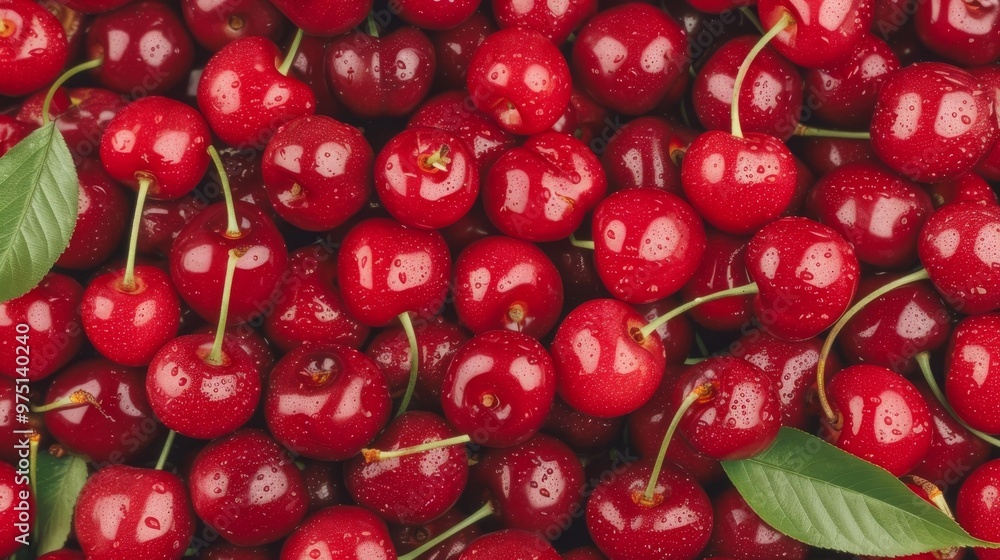 Fresh organic ripe cherry fruits. Fresh cherry fruits. Fresh organic ripe cherry fruits. Fresh cherry fruits.