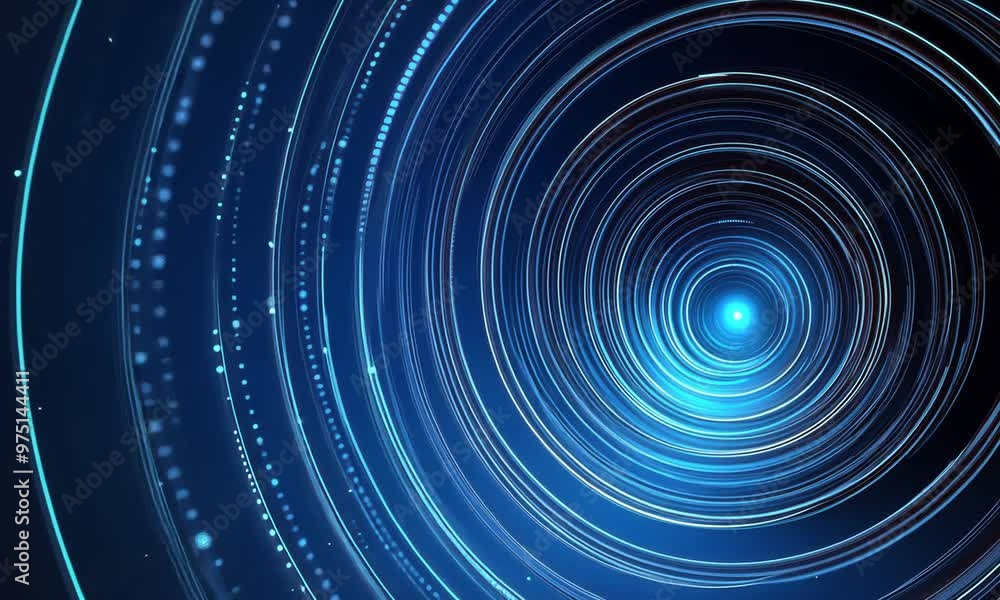Abstract Blue Circle Background Abstract Blue Circle Background