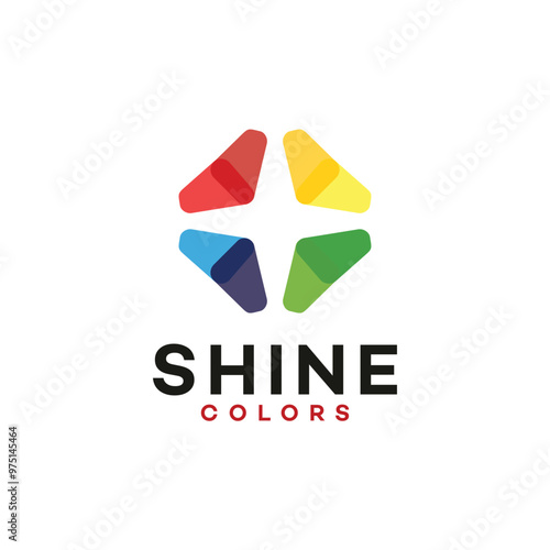 Vector design template. Star sign icon. Free Download Vector design template. Star sign icon. - GFXLoad