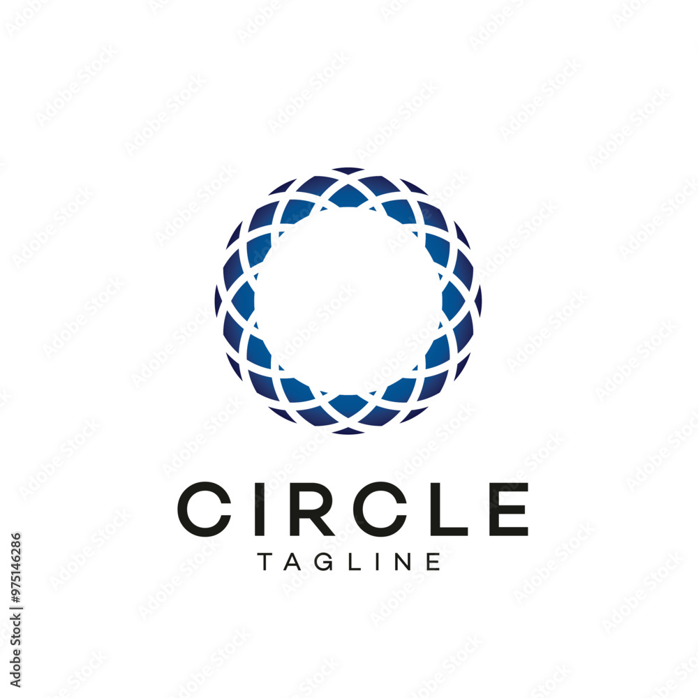circle logo design vector template. Circle abstract icon. circle logo design vector template. Circle abstract icon.