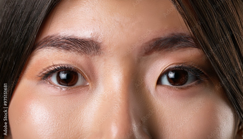 Fototapeta premium 女性の顔のアップ