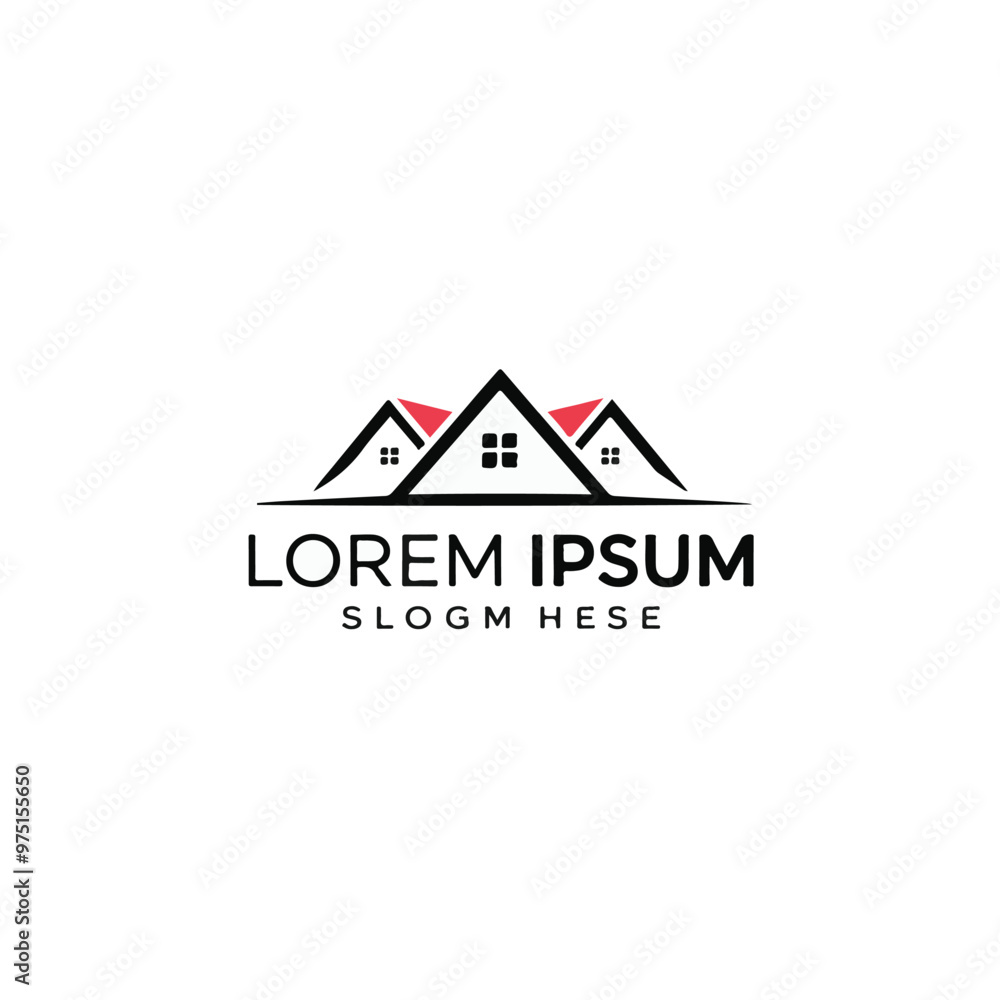 Modern Real Estate Logo Set Modern Real Estate Logo Set