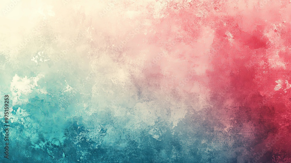 Abstract Blue, Pink, and White Watercolor Background Abstract Blue, Pink, and White Watercolor Background