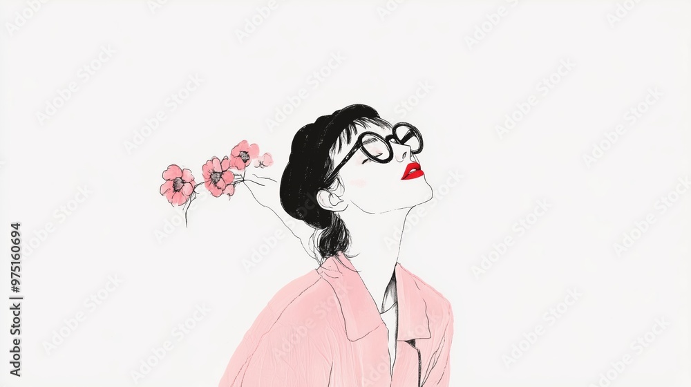 Floral Whispers: A Soft Glance at Style Floral Whispers: A Soft Glance at Style