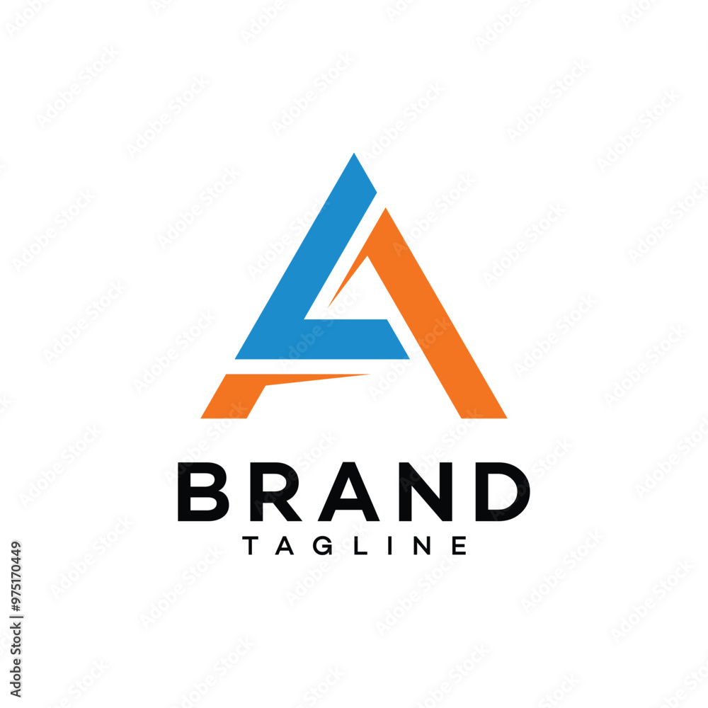 creative A logo vector template illustration creative A logo vector template illustration