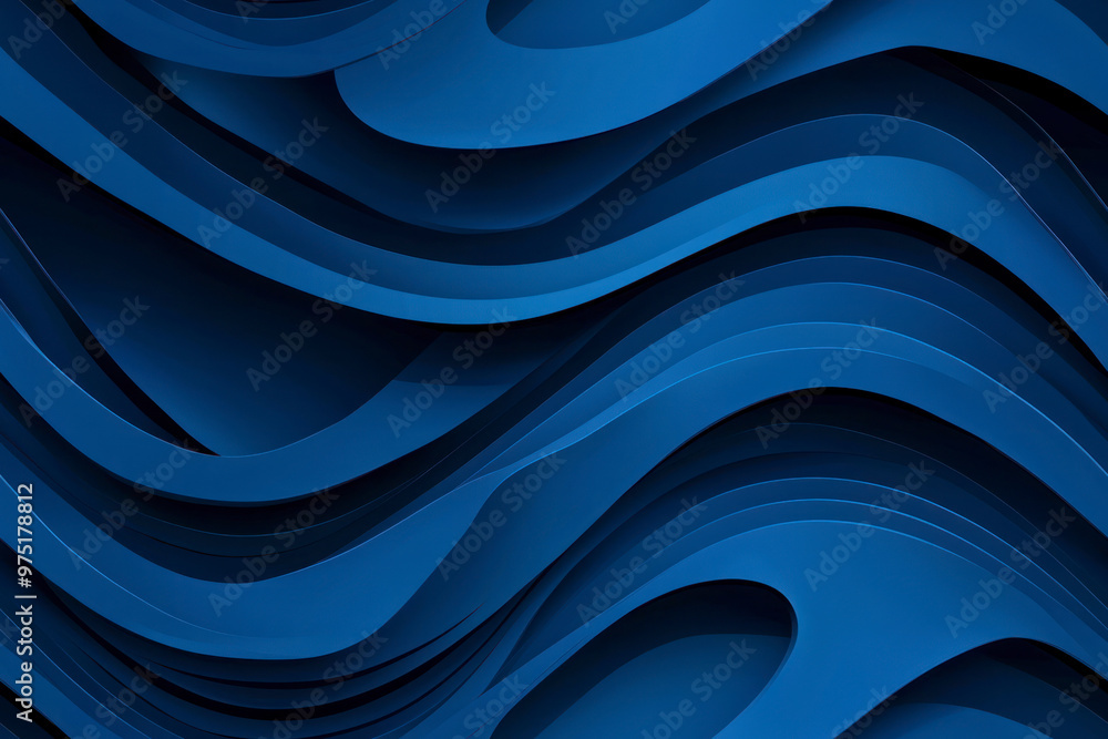 Dark blue background. Modern line stripes curve abstract presentation background. Dark blue background. Modern line stripes curve abstract presentation background.