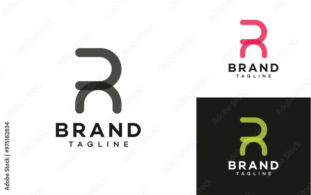 R letter logo vector icon design illustration R letter logo vector icon design illustration