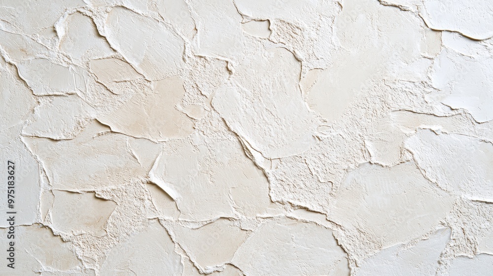 White Cracked Textured Wall Background White Cracked Textured Wall Background