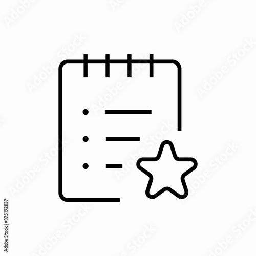 text star favorite icon sign vector