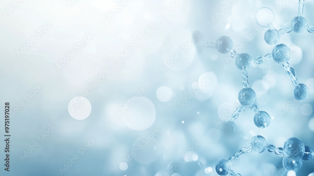 A sleek, modern scientific background with abstract molecules, atoms, and DNA strands. Soft gradients in blue and white tones, for a presentation slide. A sleek, modern scientific background with abstract molecules, atoms, and DNA strands. Soft gradients in blue and white tones, for a presentation slide.