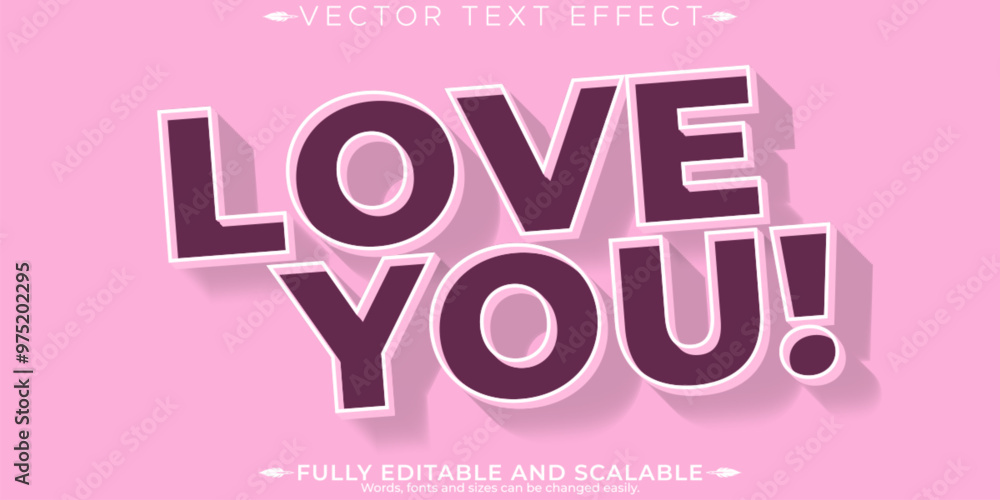 Love editable text effect, editable heart and romantic text style Love editable text effect, editable heart and romantic text style