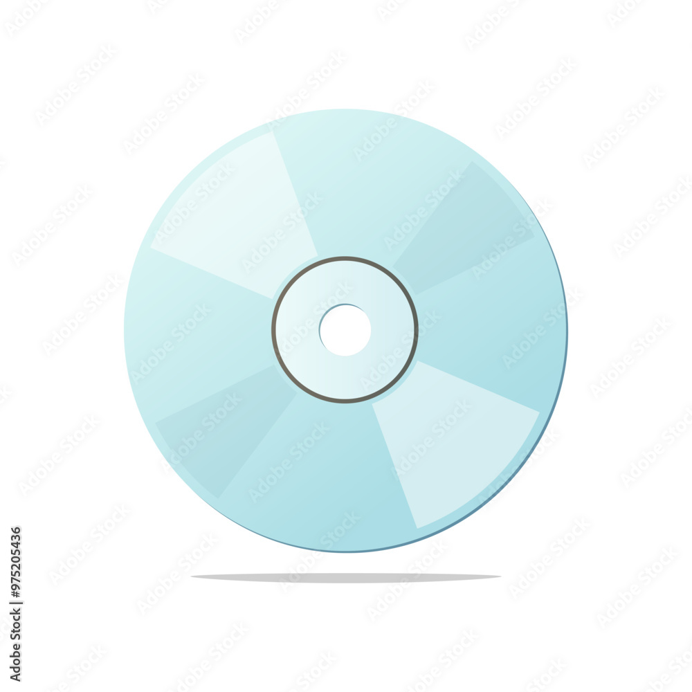 CD disc vector isolated on white background. CD disc vector isolated on white background.