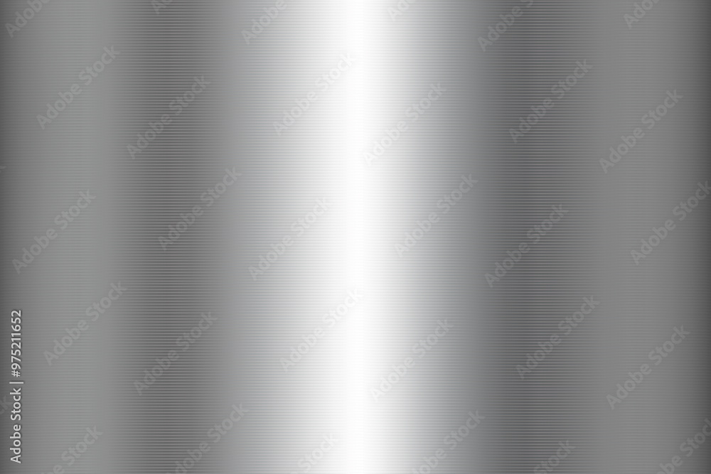 Metallic silver gradient background texture. Vector Illustration Metallic silver gradient background texture. Vector Illustration
