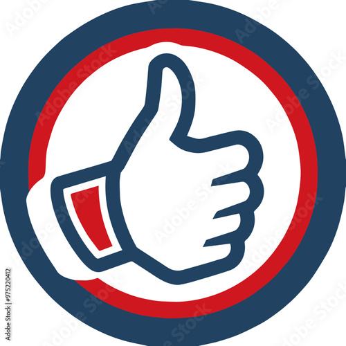Like icon, finger, approval, positive feedback
