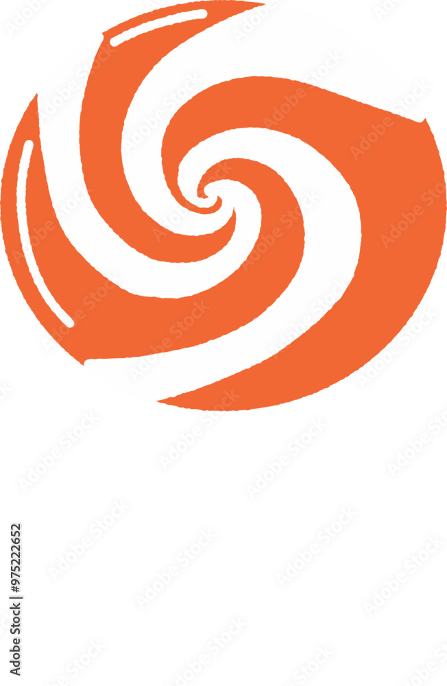 Spiral Candy for Halloween Celebration Clipart Illustration Spiral Candy for Halloween Celebration Clipart Illustration